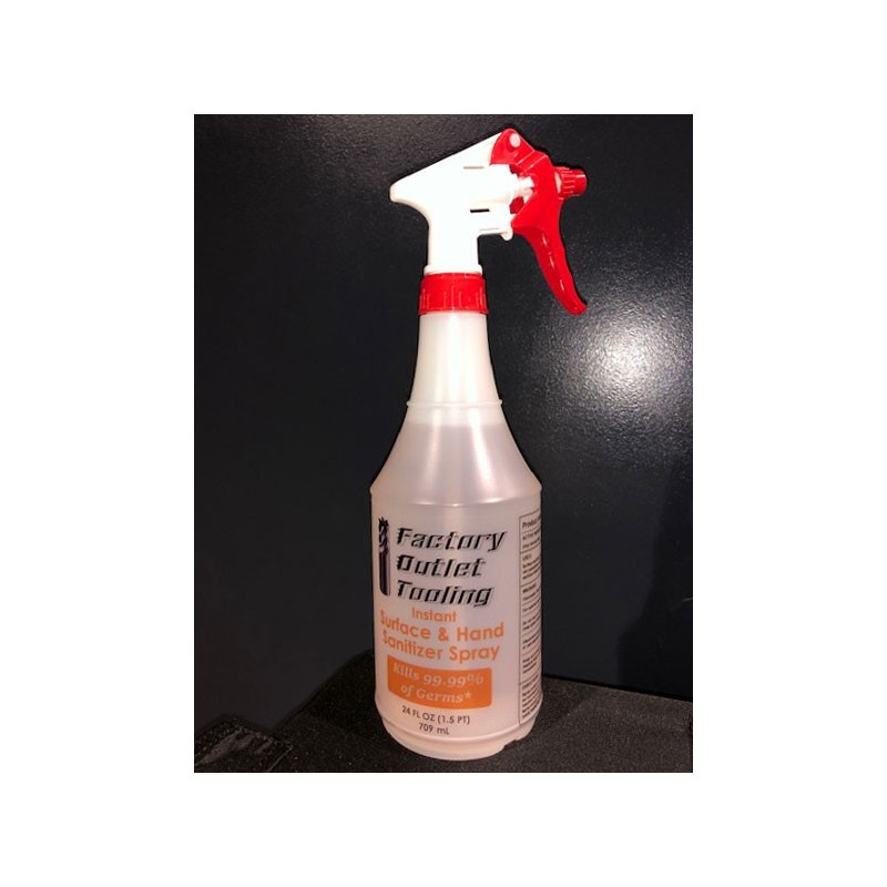 Surface & Hand Sanitizer 24oz Spray - 80% Ethyl Alcohol